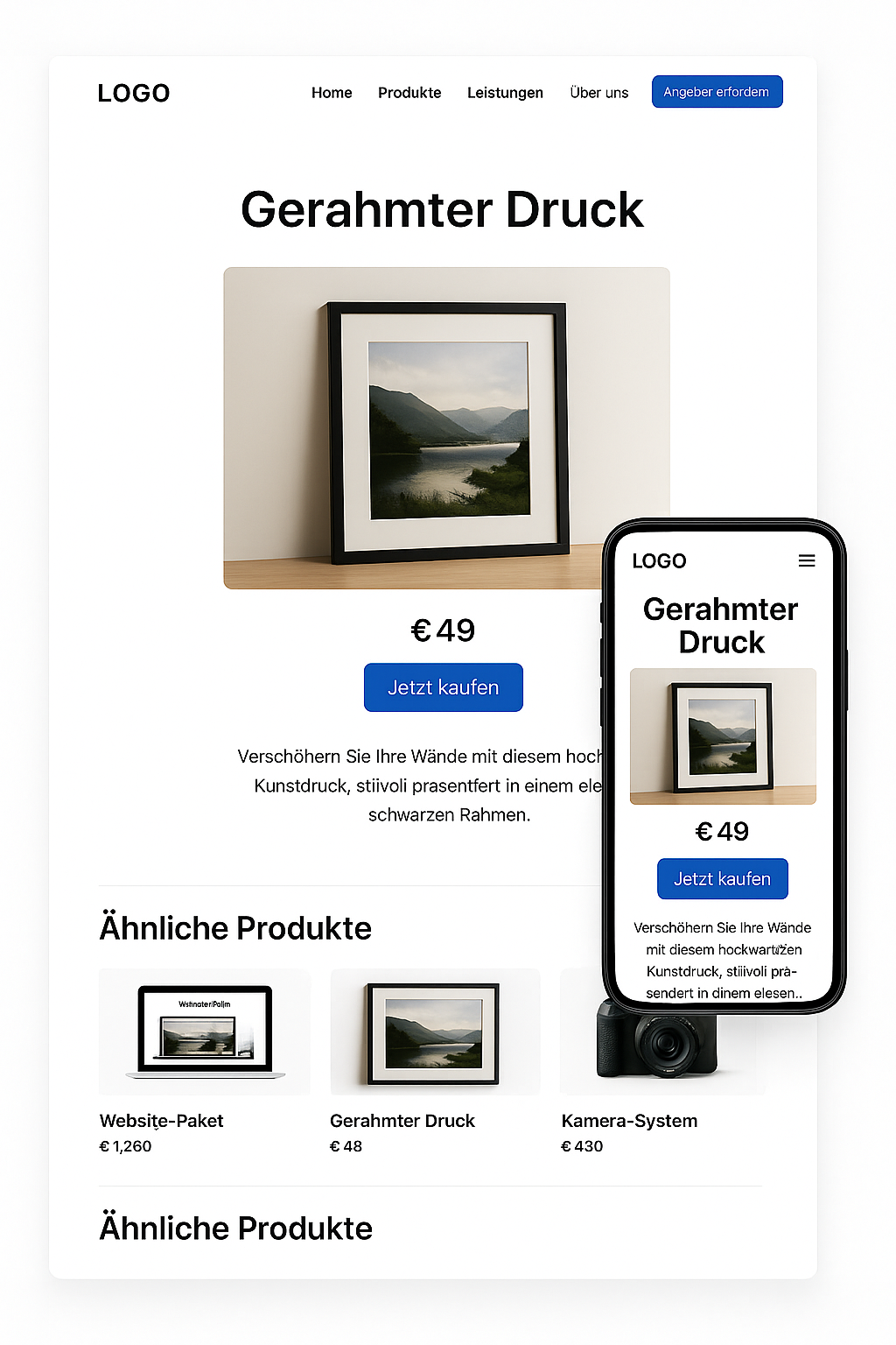 Unternehmen & Online-Shops Screenshot